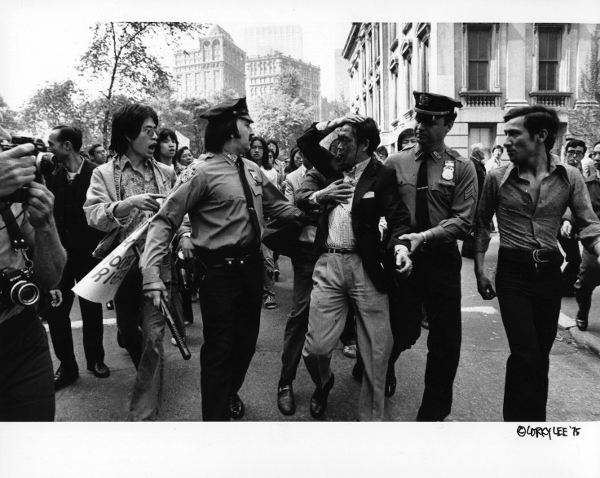 "Police Brutality Victim" Corky Lee, 1976